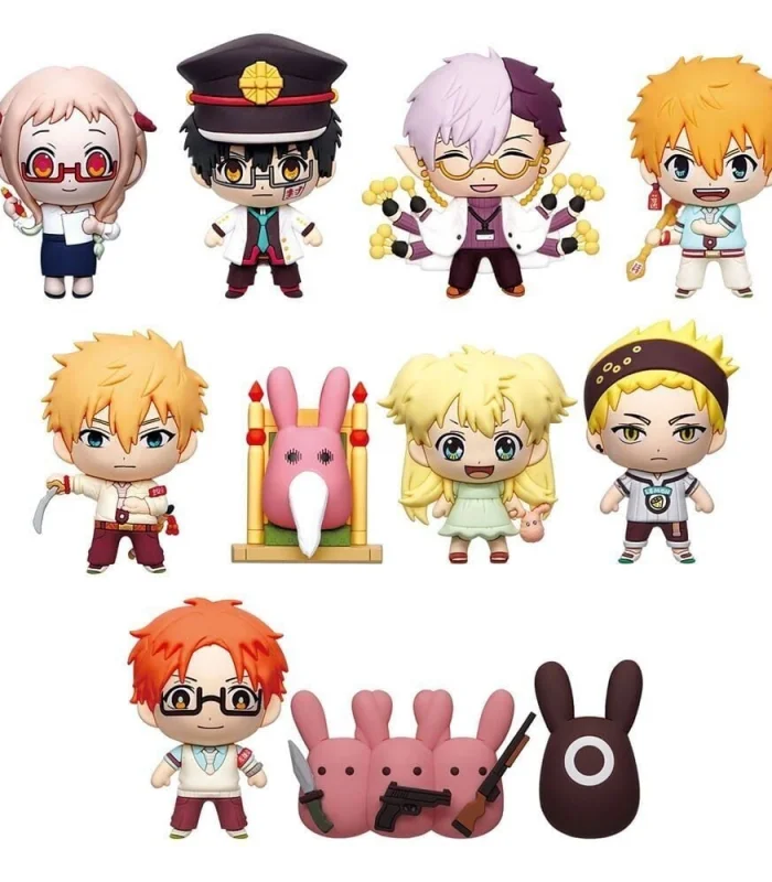 MON 72685 MONOGRAM TOİLET-BOUND HANAKO-KUN KLİPSLİ FİGÜR SERİ 3 24LÜ DİSPLAY