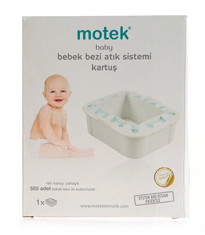 Motek 505 Adet Kirli Bebek Bezi Kartuşu