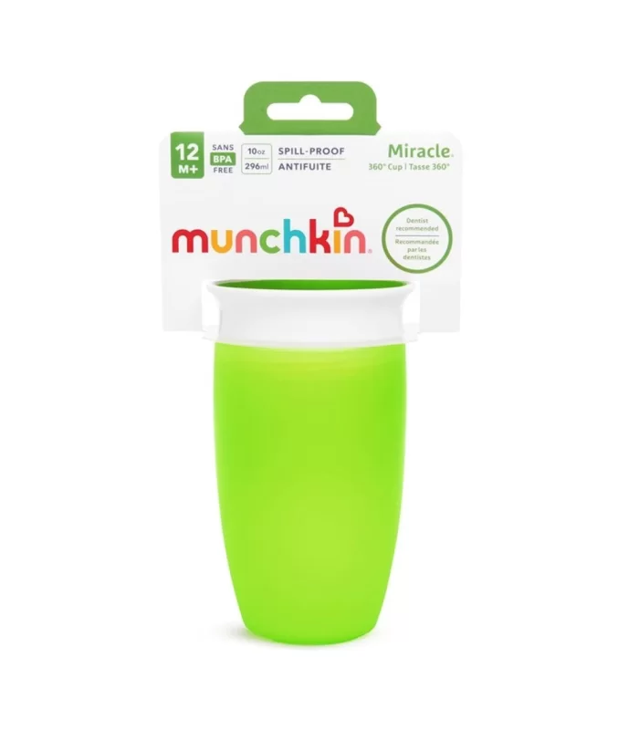 Munchkin Mucize 360° Alıştırma Bardağı 12 Ay+ 296 Ml Yeşil