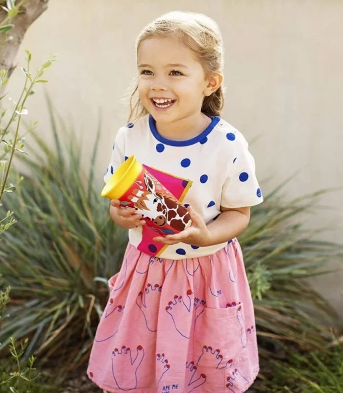 Munchkin Mucize 360° Wildlove Alıştırma Bardağı 12 Ay+ 266 Ml Zürafa