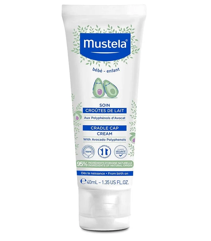 Mustela Cradle Cap Saç Pullanmalarına Karşı Bakım Kremi 40 Ml
