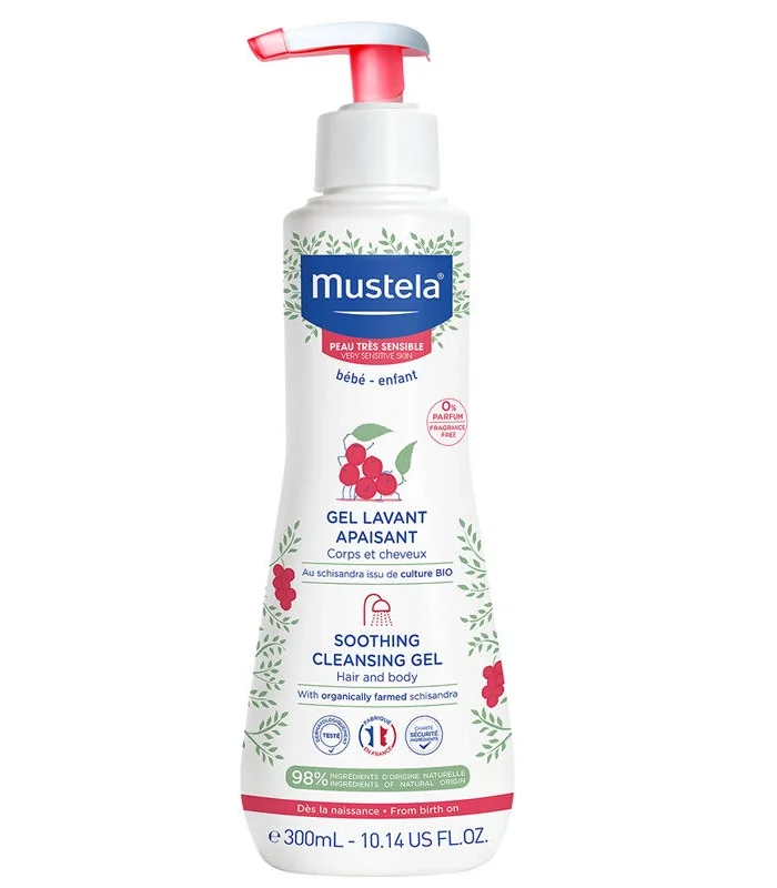 Mustela Soothing Çok Hassas Ciltler İçin Rahatlatıcı Şampuan 300 Ml