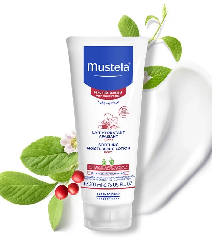 Mustela Soothing Çok Hassas Ciltler İçin Rahatlatıcı Vücut Losyonu 200 Ml
