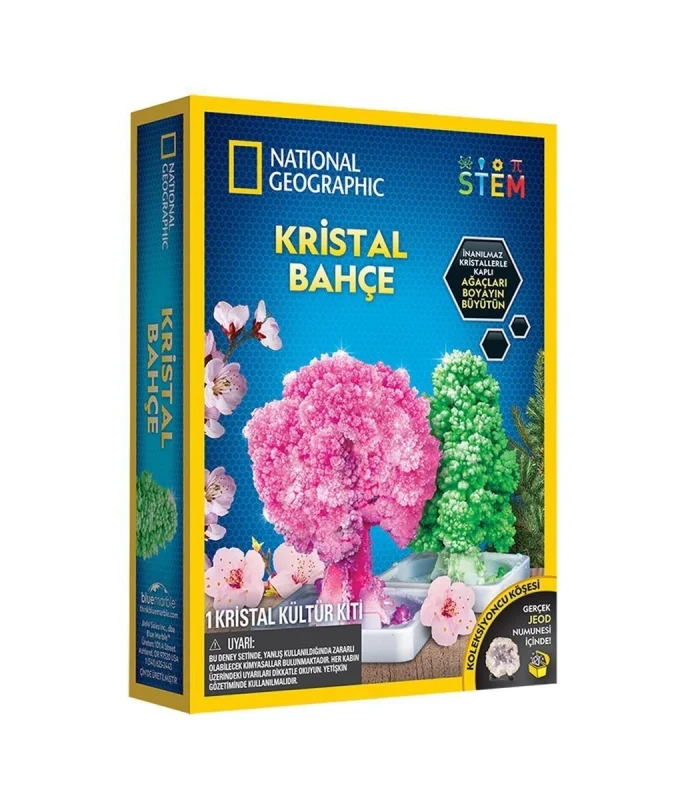 NAT00002 National Geographic Kristal Bahçe Kiti - TRCRYSGRDN +8 yaş