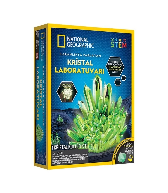NAT08002 National Geographic Parlayan Kristal Laboratuvarı -TNGGIDCRYSTAL +8 yaş