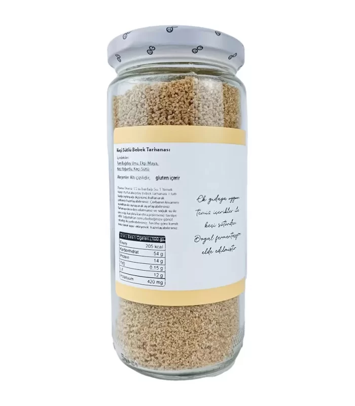 Og Natural Keçi Sütlü Bebek Tarhanası 300 Gr