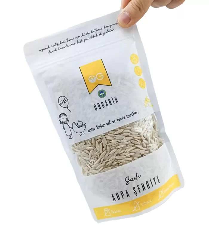 Og Natural Organik Sade Arpa Şehriye 250 Gr