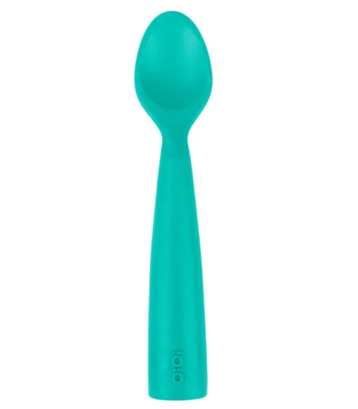Oioi Blw I Silikon Beslenme Seti 3lü (kaseli) Aqua Green