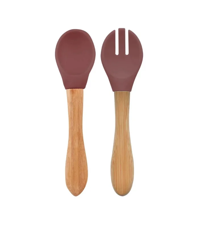 Oioi Mama Kaşığı Ve Çatal Seti Velvet Rose