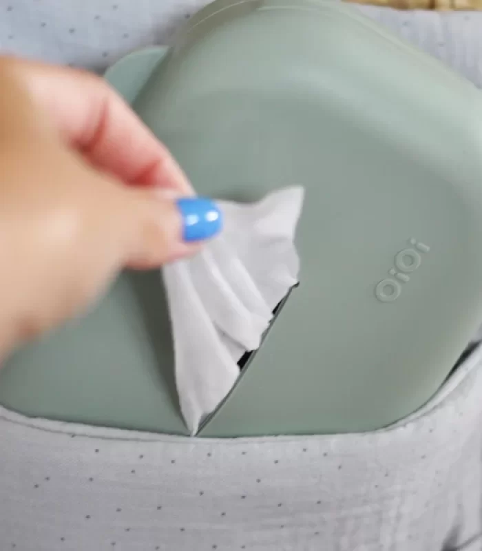 Oioi Mendil Kılıfı Bubble Beige