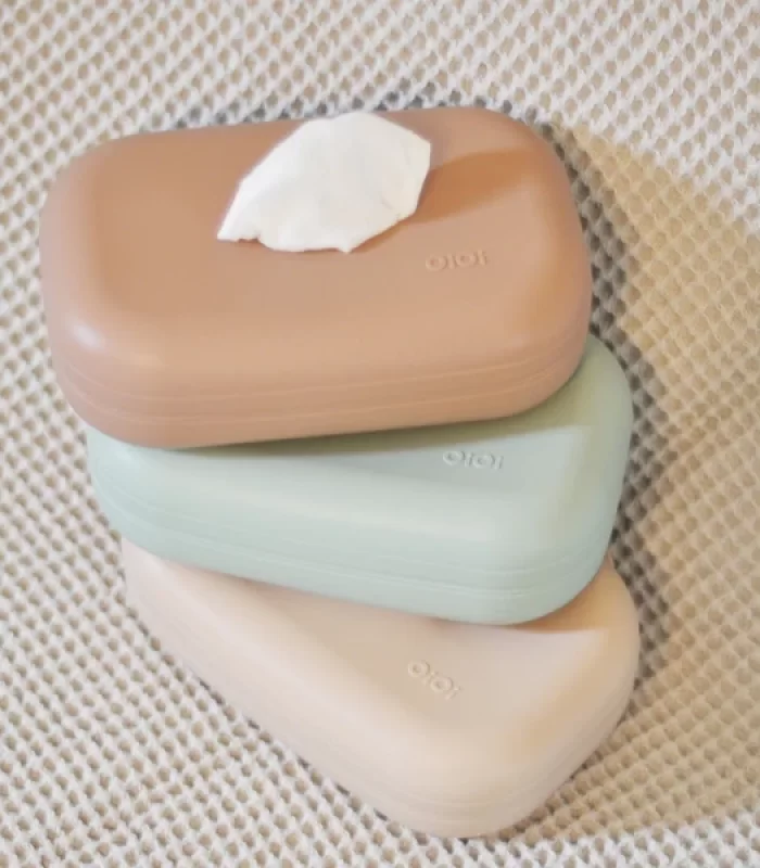 Oioi Mendil Kılıfı Bubble Beige