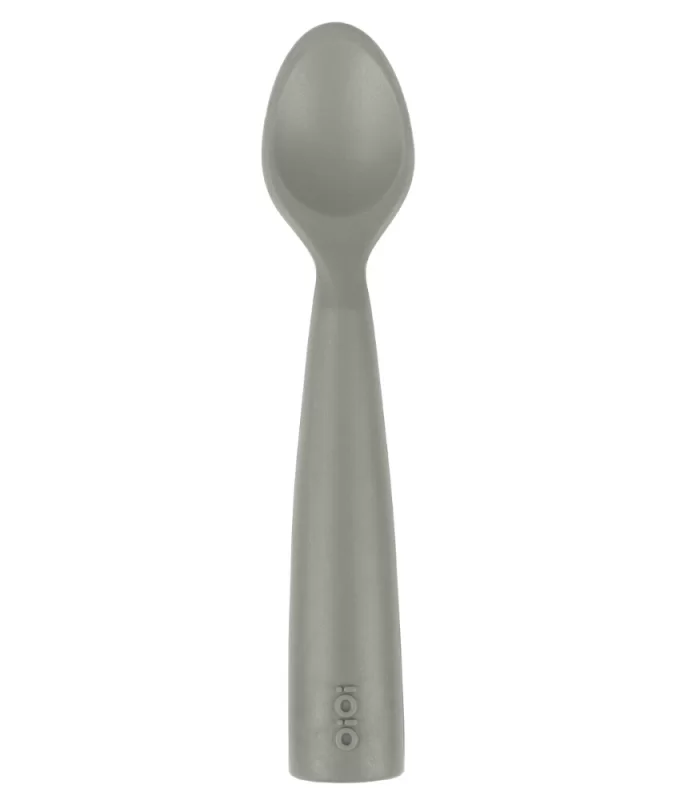Oioi Nam Nam Silikon Mama Kaşığı Powder Grey