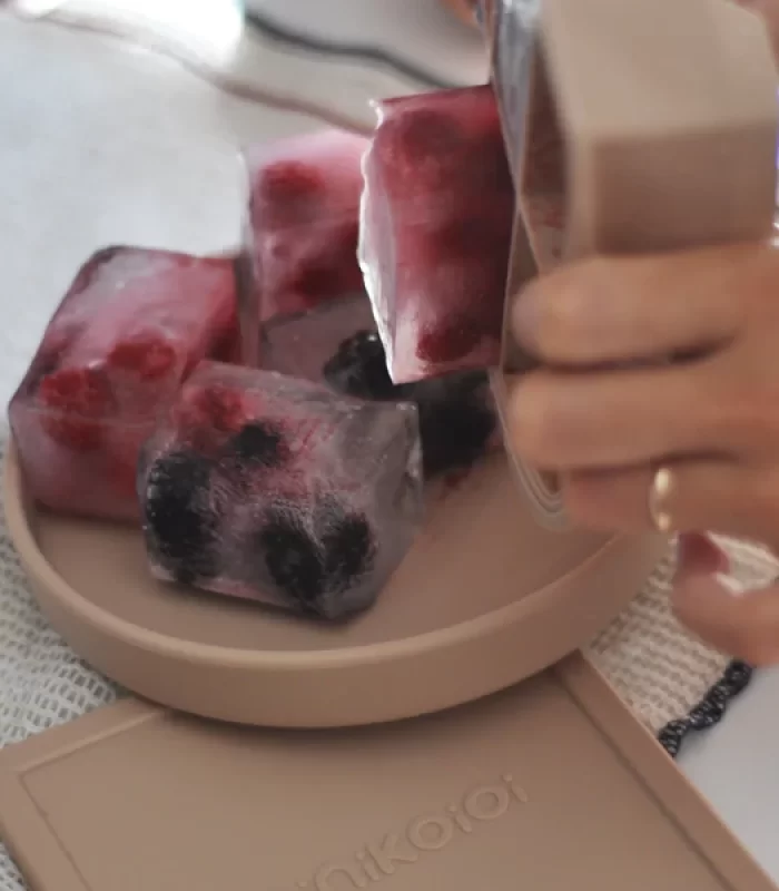 Oioi Püre Kalıbı Puree Pods Bubble Beige