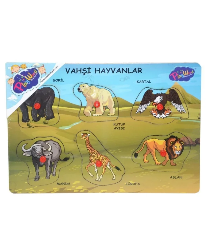ONY-328 329 Onyıl, Ahşap Tutmalı Vahşi Hayvanlar