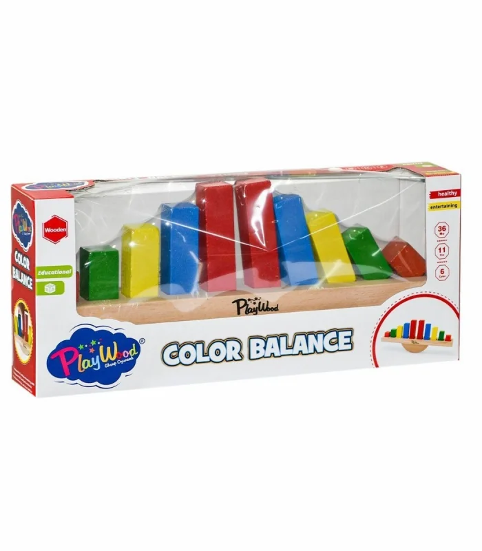 ONY-387 Ahşap Renkli Balans Oyunu -Onyıl