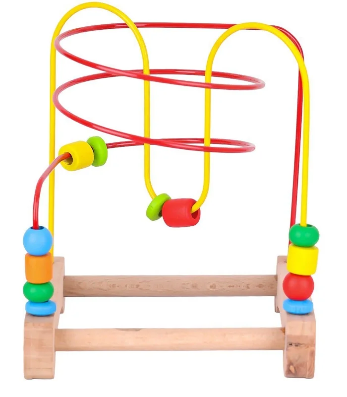 ONY-410 Ahşap Boncuklu Koordinasyon -Onyıl Oyuncak