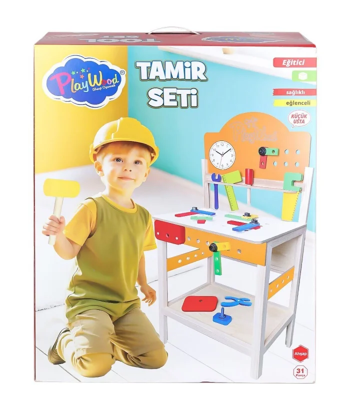 ONY-412 Ahşap Tamir Seti -Onyıl Oyuncak