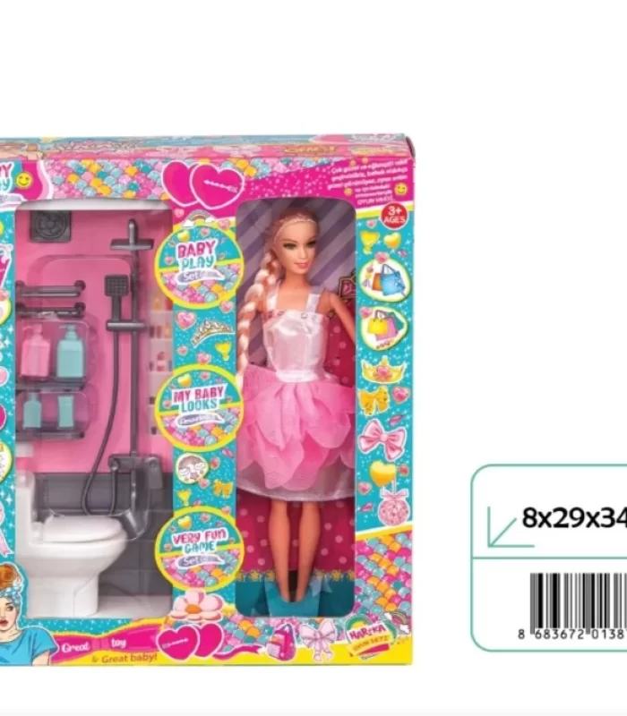 Oydaş Klozetli Banyo Bebekli 02387