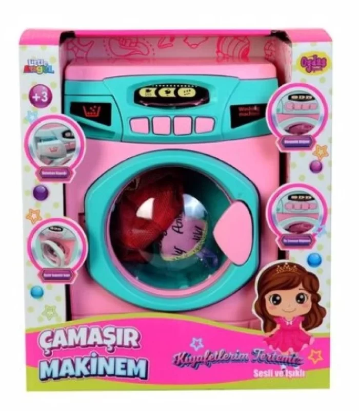Oydaş Sesli Ve Işıklı Pilli Çamaşır Makinesi 2608