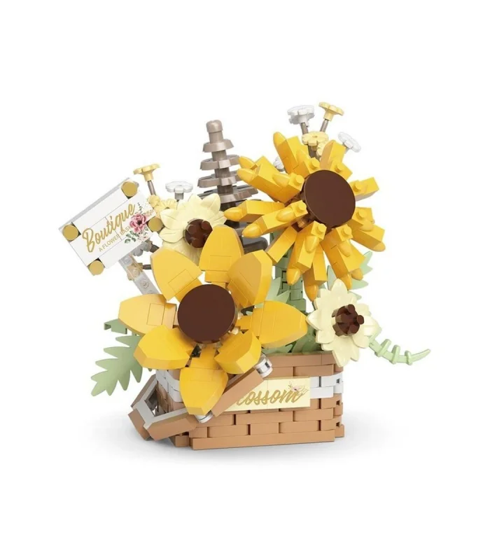 P1085 PANLOS ÇİÇEK BUKETİ 498 PARÇA BLOCK OYUNCAK