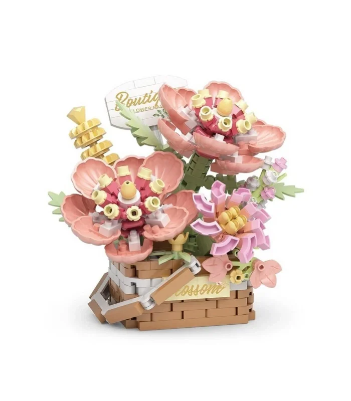 P1086 PANLOS ÇİÇEK BUKETİ 455 PARÇA BLOCK OYUNCAK