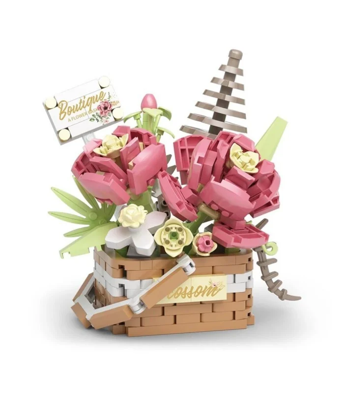 P1088 PANLOS ÇİÇEK BUKETİ 395 PARÇA BLOCK OYUNCAK