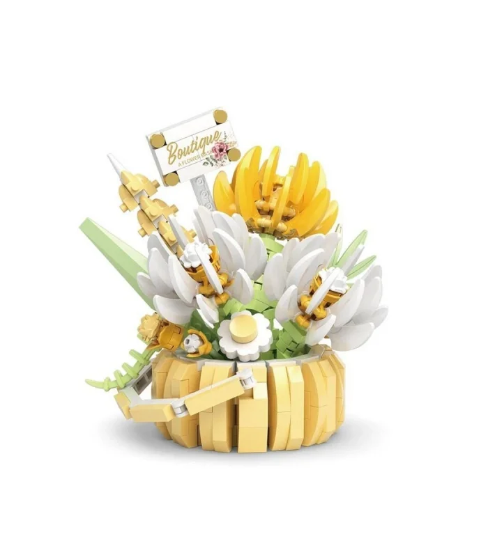 P1089 PANLOS ÇİÇEK BUKETİ 517 PARÇA BLOCK OYUNCAK