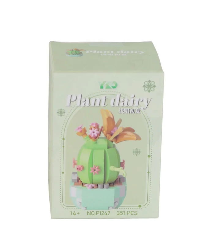 P1247 PANLOS SİMÜLASYON ÇİÇEK SERİSİ 351 PARÇA BLOCK OYUNCAK