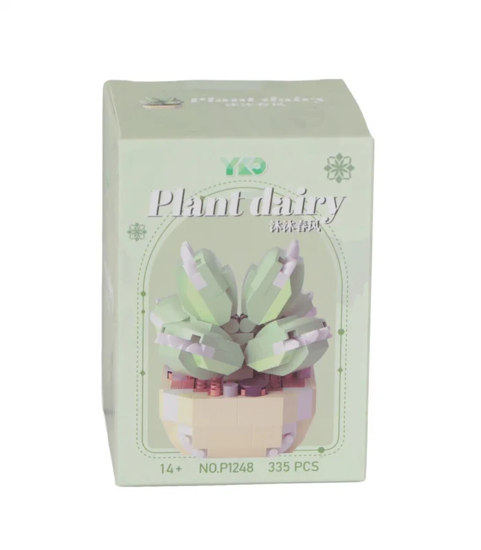 P1248 PANLOS SİMÜLASYON ÇİÇEK SERİSİ 335 PARÇA BLOCK OYUNCAK