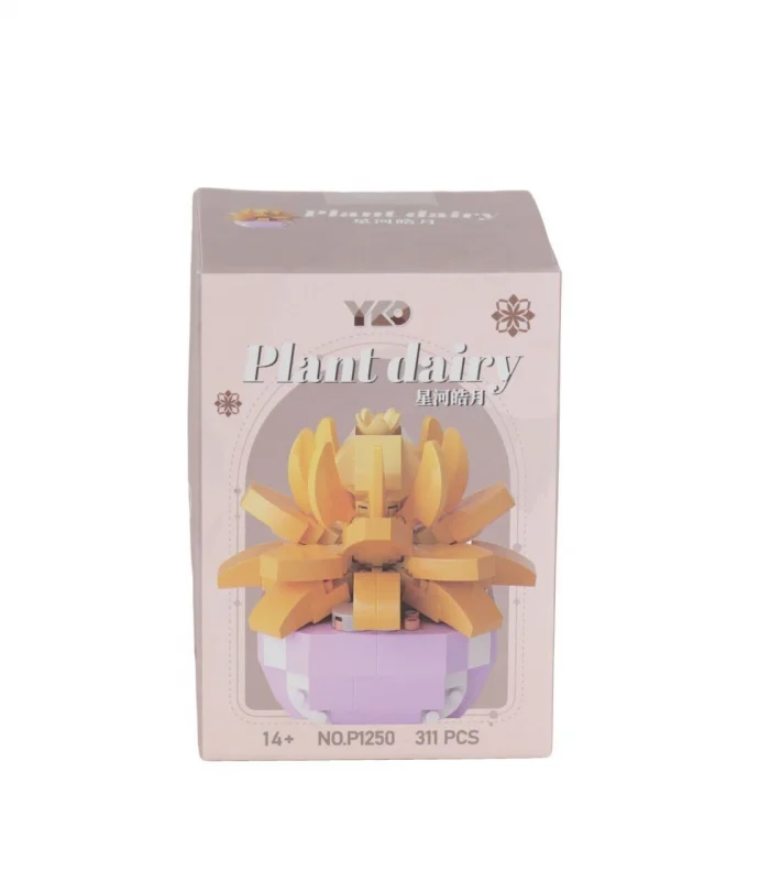 P1250 PANLOS SİMÜLASYON ÇİÇEK SERİSİ 311 PARÇA BLOCK OYUNCAK