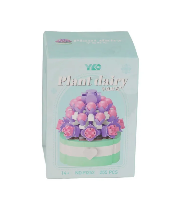 P1252 PANLOS SİMÜLASYON ÇİÇEK SERİSİ 255 PARÇA BLOCK OYUNCAK