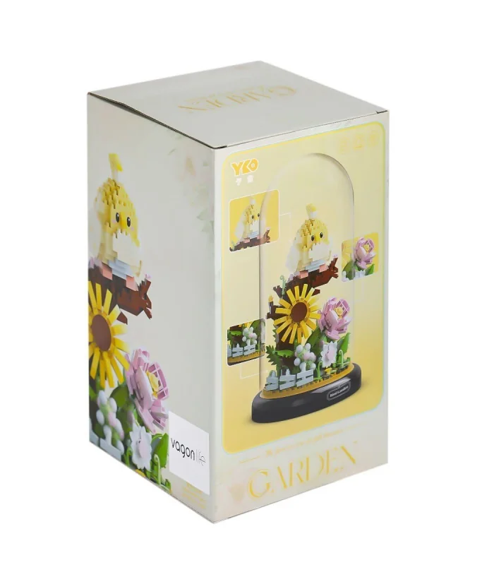 P1281 Panlos Fanus Çiçek 958 Parça Blok Seti -Vagon life