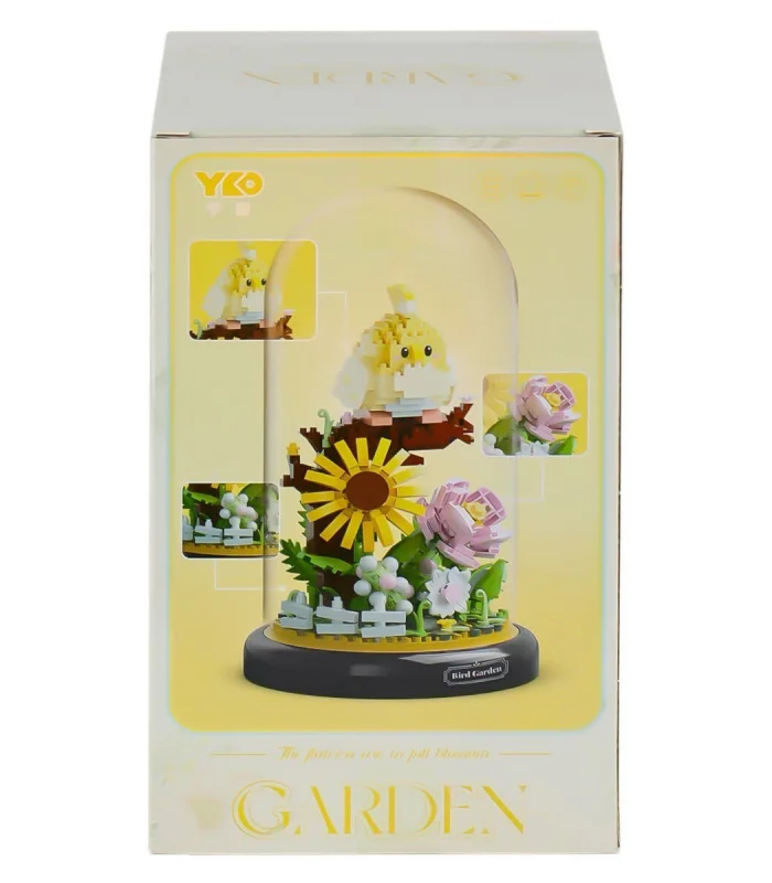 P1281 Panlos Fanus Çiçek 958 Parça Blok Seti -Vagon life