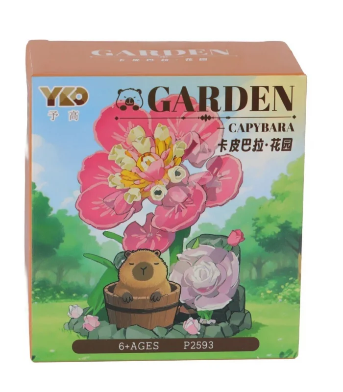 P2593 PANLOS FLOWER SET 206 PARÇA BLOCK OYUNCAK