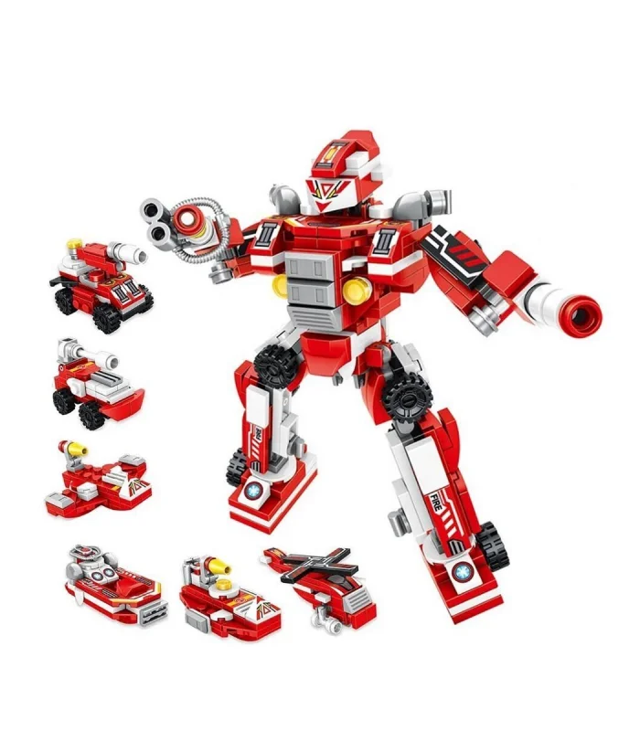 P605001 6 İN 1 KIRMIZI YUMURTA MODEL 45 PARÇA BLOCK OYUNCAK