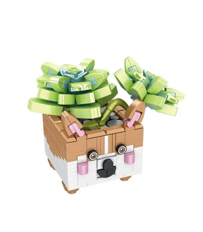 P655016 PANLOS HAYVAN SAKSILARI BUKET SETLERİ 336 PARÇA BLOCK OYUNCAK