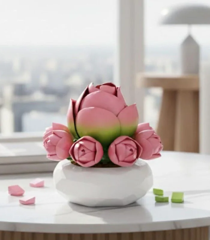 P655059 PANLOS ZAMBAK SUKULENT MODEL 41 PARÇA BLOCK OYUNCAK