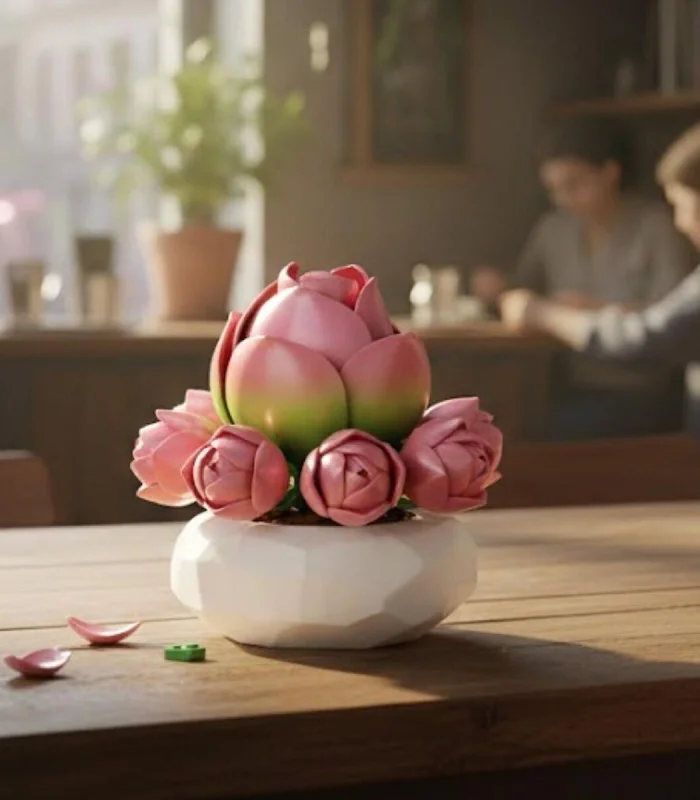 P655059 PANLOS ZAMBAK SUKULENT MODEL 41 PARÇA BLOCK OYUNCAK