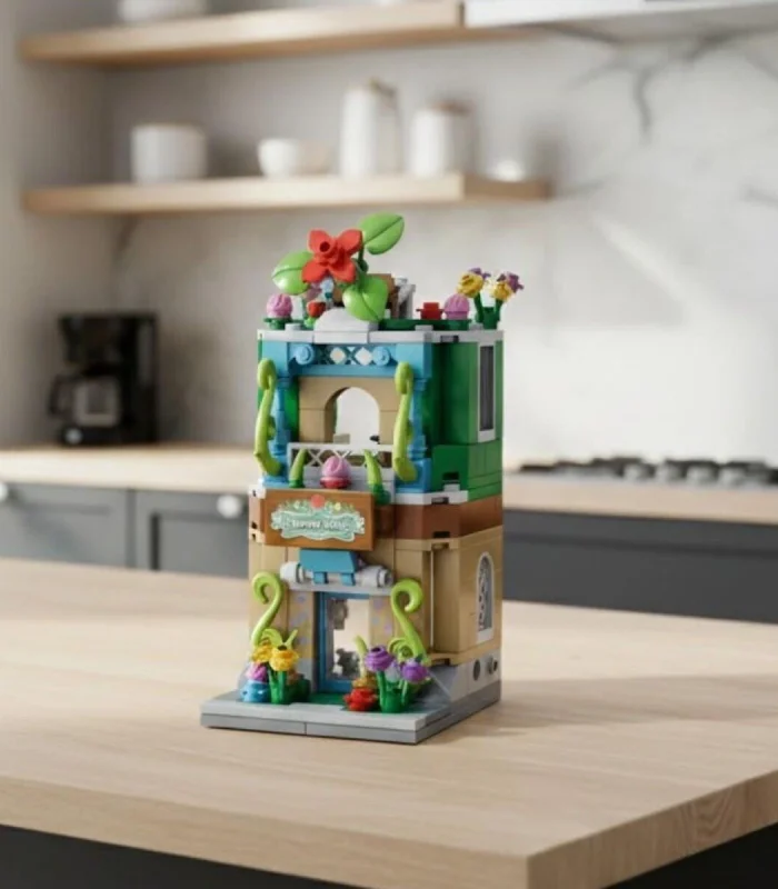 P657037 PANLOS ÇİÇEK DÜKKANI 280 PARÇA BLOCK OYUNCAK