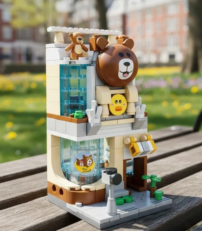 P657043 PANLOS BUTİK DÜKKANI 249 PARÇA BLOCK OYUNCAK