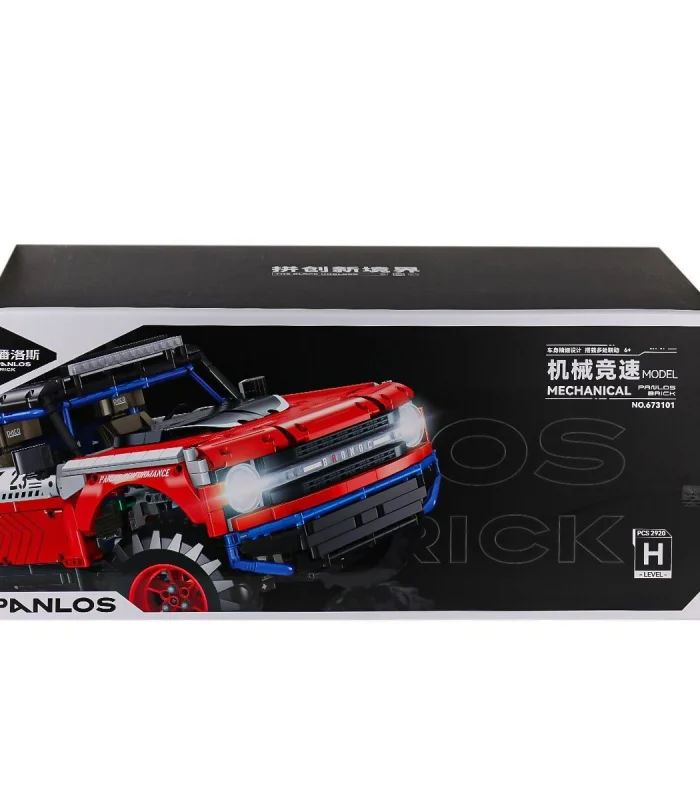 P673101 Panlos Mekanik Model Arazi Aracı 2920 Parça Blok Seti -Vagon life