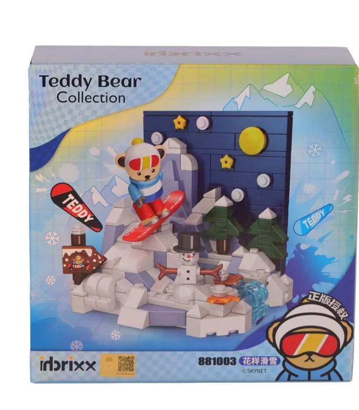 P88103 PANLOS DESENLİ KAYKAY 216 PARÇA BLOCK OYUNCAK