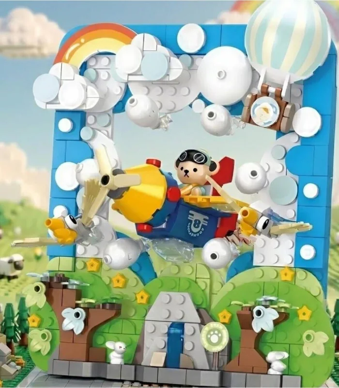 P881504 PANLOS KAPTAN TEDDY 425 PARÇA BLOCK OYUNCAK