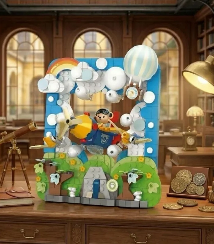 P881504 PANLOS KAPTAN TEDDY 425 PARÇA BLOCK OYUNCAK