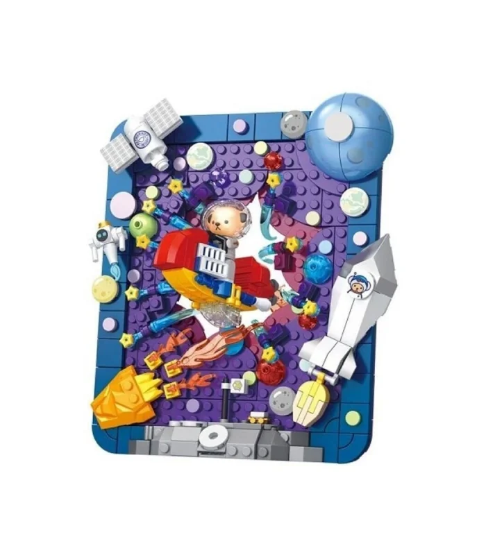 P881506 PANLOS TEDDY UZAY ARACI 368 PARÇA BLOCK OYUNCAK