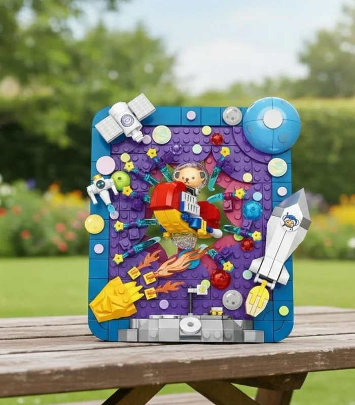 P881506 PANLOS TEDDY UZAY ARACI 368 PARÇA BLOCK OYUNCAK