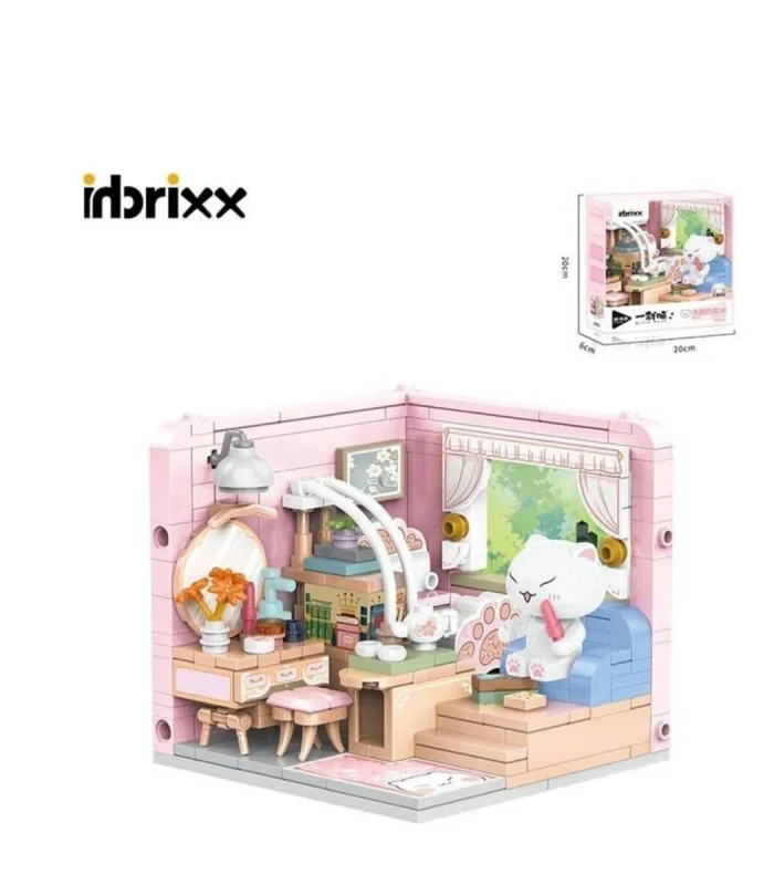 P885001 PANLOS KEDİ ODASI 287 PARÇA BLOCK OYUNCAK