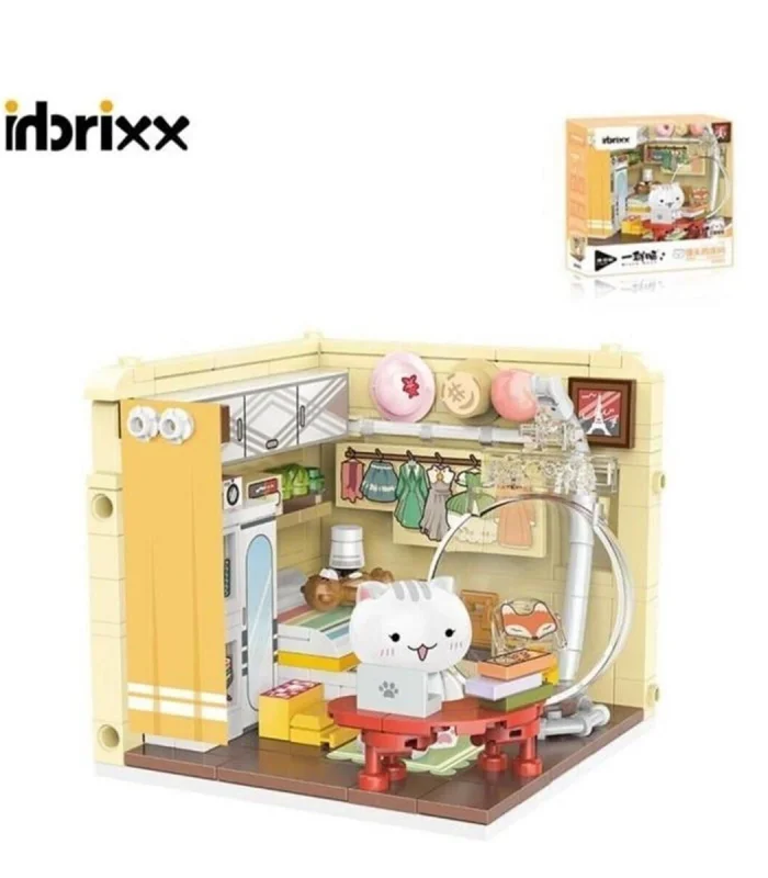 P885003 PANLOS KEDİ MUTFAK 252 PARÇA BLOCK OYUNCAK