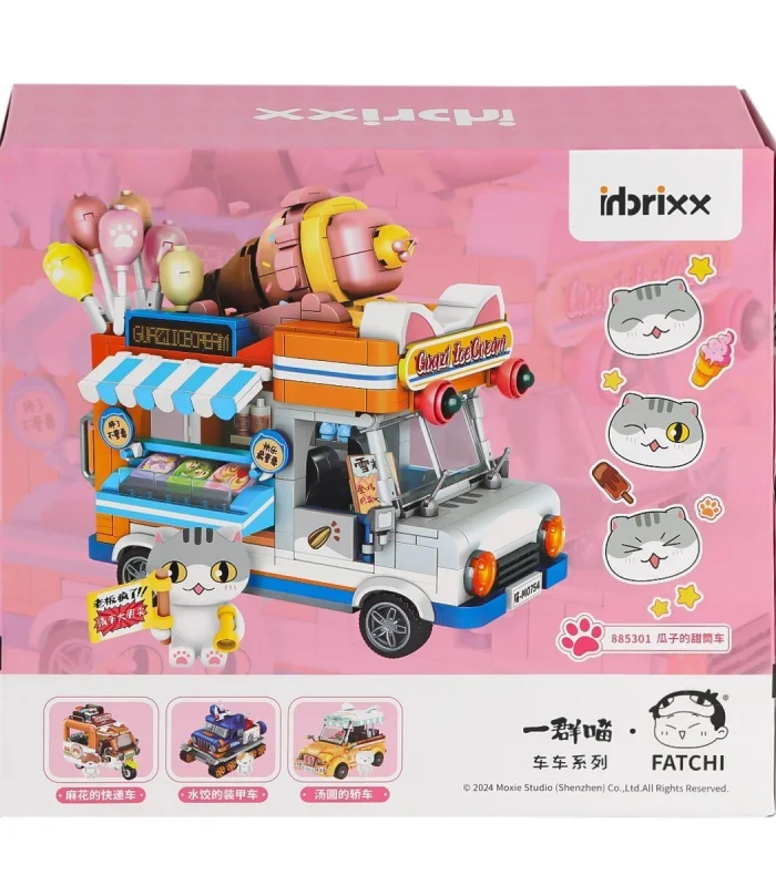 P885301 Panlos Koni Arabası 723 Parça Blok Seti -Vagon life