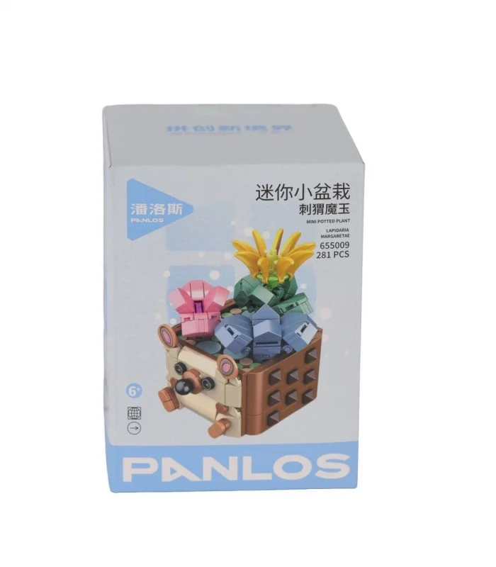 P955009 PANLOS HAYVAN SAKSILARI BUKET SETLERİ FARE 281 PARÇA BLOCK OYUNCAK